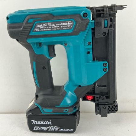 ЗЗ MAKITA マキタ 35mm 18v 充電式面木釘打 フィニッシュネイラ 充電器 バッテリー×1 ケース付 FN350D ブルー