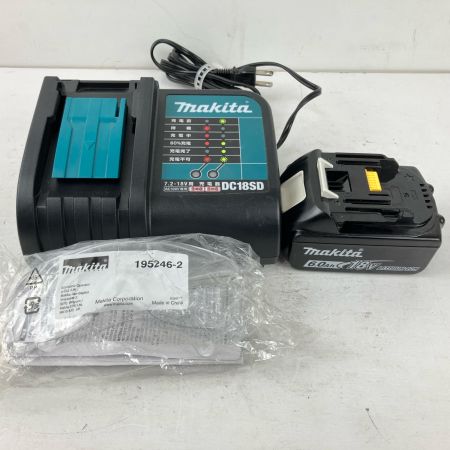 ЗЗ MAKITA マキタ 35mm 18v 充電式面木釘打 フィニッシュネイラ 充電器 バッテリー×1 ケース付 FN350D ブルー