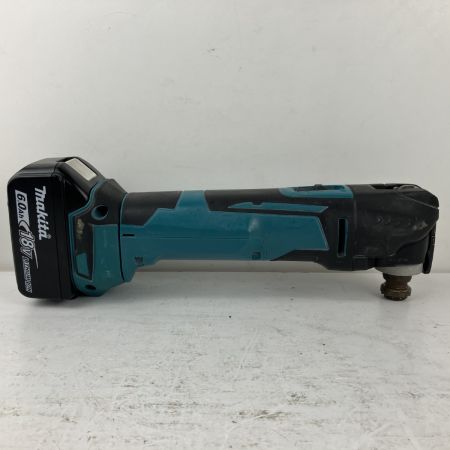 ЗЗ MAKITA マキタ 18v 充電式マルチツール バッテリーx1 替刃 ケース付 TM51D ブルー