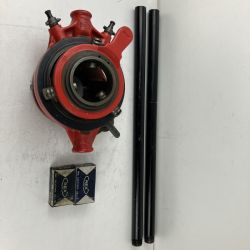 ЗЗ REX レッキス ラチェット式 オスタ型 手動パイプねじ切器 ダイス付 No.114 レッド Cランク