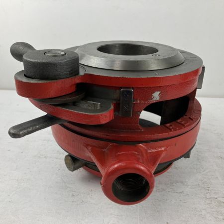 ЗЗ REX レッキス ラチェット式 オスタ型 手動パイプねじ切器 ダイス付 No.114 レッド