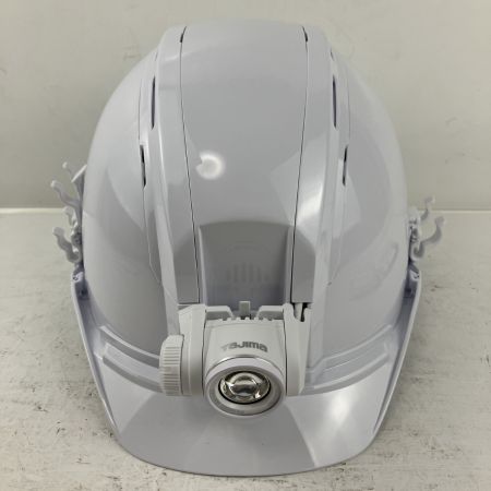 ЗЗ TAJIMA タジマ セフメット アドバンスセット KJS ファン付 バッテリーx2 収納袋付 HSWA1 ホワイト