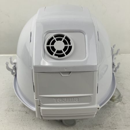 ЗЗ TAJIMA タジマ セフメット アドバンスセット KJS ファン付 バッテリーx2 収納袋付 HSWA1 ホワイト