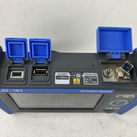 ЗЗ SHODEN SEIWA 故障修理支援ツール ケーブル・バッグ・取説付 LBT-103 ブルー×ブラック