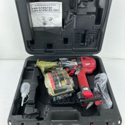 ЗЗ MAX マックス 65mm 高圧 エア釘打ち機 ケース付 HN-65N2(D) レッド Cランク