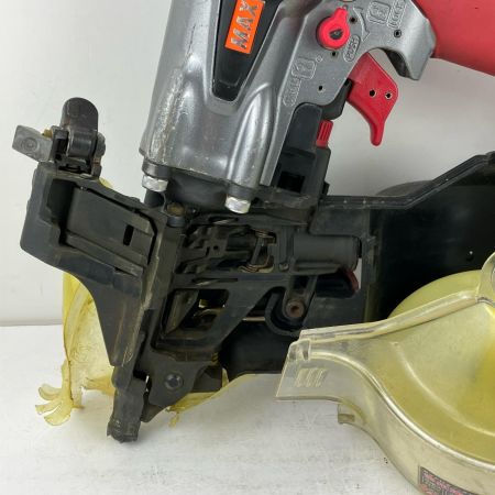 ЗЗ MAX マックス 65mm 高圧 エア釘打ち機 ケース付 HN-65N2(D) レッド