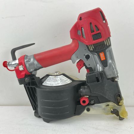 ЗЗ MAX マックス 65mm 高圧 エア釘打ち機 ケース付 HN-65N2(D) レッド