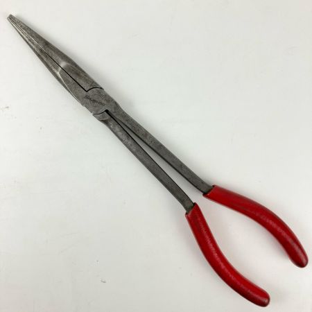 ЗЗ Snap-on スナップオン ロングリーチニードルノーズプライヤー 本体のみ 911BCP レッド