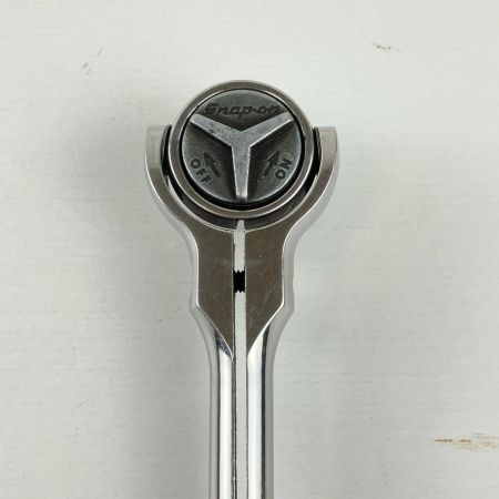 ЗЗ Snap-on スナップオン 9.5mm スイベルラチェットハンドル 本体のみ FHC737 ブラック×レッド