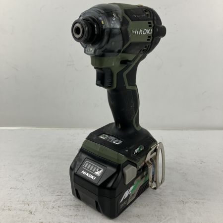 ЗЗ HiKOKI ハイコーキ 36v インパクトドライバ バッテリーx2 充電器 ケース付 WH36DC グリーン