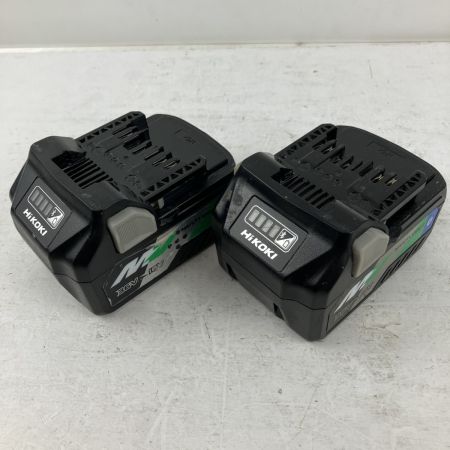 ЗЗ HiKOKI ハイコーキ 36v インパクトドライバ バッテリーx2 充電器 ケース付 WH36DC グリーン