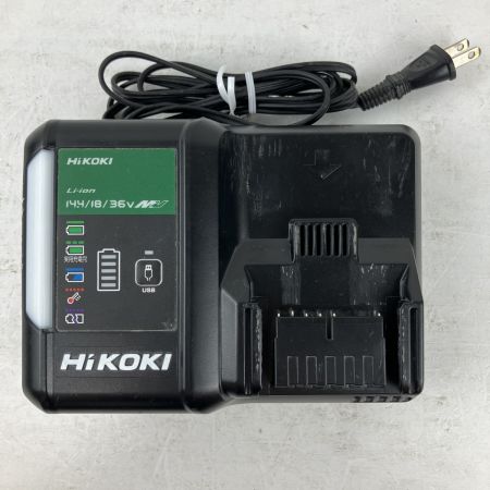 ЗЗ HiKOKI ハイコーキ 36v インパクトドライバ バッテリーx2 充電器 ケース付 WH36DC グリーン