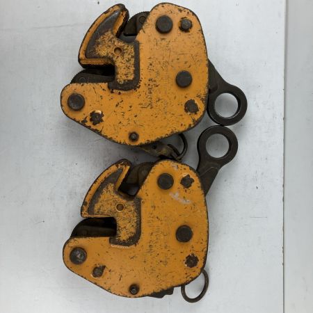 ЗЗ SUPERTOOL 1t 5-20mm 反転クランプ 2個セット HVC1 オレンジ