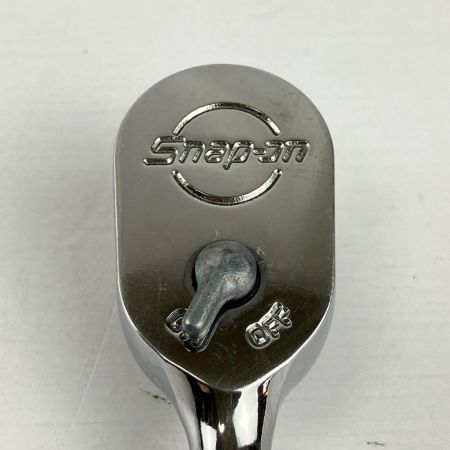 ЗЗ Snap-on スナップオン 3/8 9.5ｍｍ コンパクトヘッドラチェット 本体のみ FC72 シルバー
