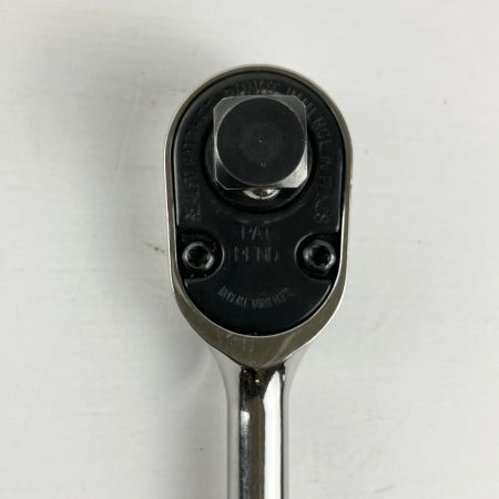 ЗЗ Snap-on スナップオン 3/8 9.5ｍｍ コンパクトヘッドラチェット 本体のみ FC72 シルバー