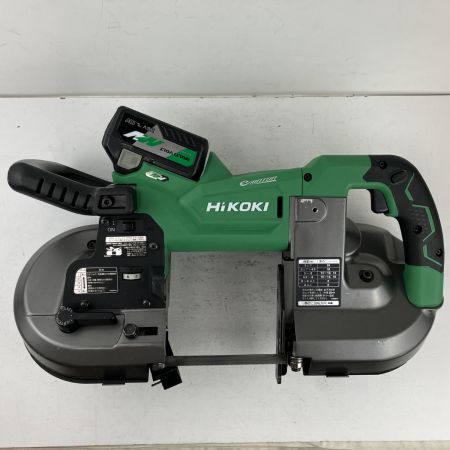 ЗЗ HiKOKI ハイコーキ 36v 120mm コードレスロータリバンドソー バッテリーx1 充電器 ケース付 CB3612DA グリーン