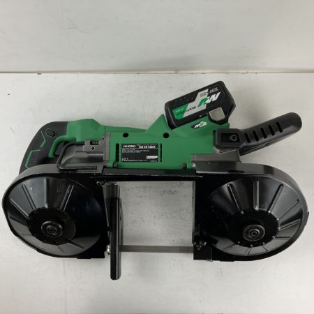 ЗЗ HiKOKI ハイコーキ 36v 120mm コードレスロータリバンドソー バッテリーx1 充電器 ケース付 CB3612DA グリーン