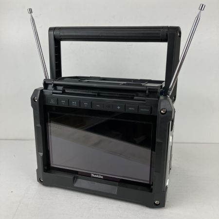 ЗЗ MAKITA マキタ 14.4v 18v 充電式ラジオ付テレビ B-CASカード リモコン アンテナ付 TV100 ブルー