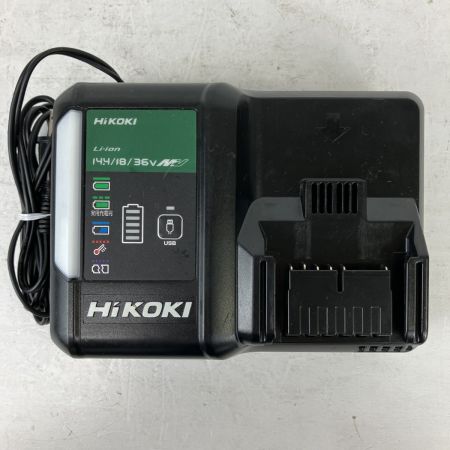 ЗЗ HiKOKI ハイコーキ 36v インパクトドライバ バッテリーx2 充電器 ケース付 WH36DC ブラック