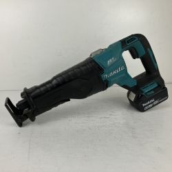 ЗЗ MAKITA マキタ 18v 充電式レシプロソー バッテリーx1付 ※充電器無し JR187D ブルー Cランク