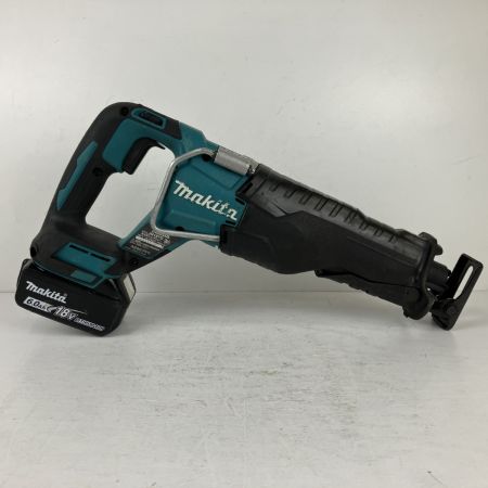ЗЗ MAKITA マキタ 18v 充電式レシプロソー バッテリーx1付 ※充電器無し JR187D ブルー