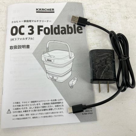 ЗЗ KARCHER ケルヒャー 8L 充電式マルチクリーナー USBケーブル 充電アダプター 箱付 OC3 Foldable レッド