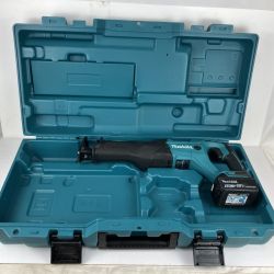 ЗЗ MAKITA マキタ 18v 充電式レシプロソー バッテリーx1 ケース付 ※充電器無し JR186D ブルー Cランク