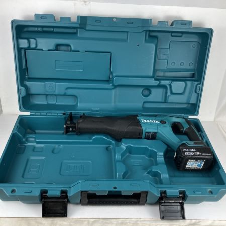 ЗЗ MAKITA マキタ 18v 充電式レシプロソー バッテリーx1 ケース付 ※充電器無し JR186D ブルー