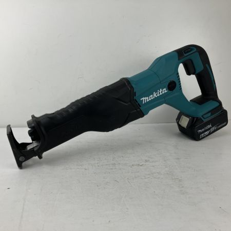 ЗЗ MAKITA マキタ 18v 充電式レシプロソー バッテリーx1 ケース付 ※充電器無し JR186D ブルー