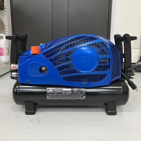 ЗЗ MAX マックス 100v 11L 常圧2口 高圧2口 エアコンプレッサー 取説付 AK-HL1270E3 プレアデスブルー