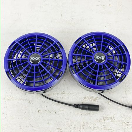 ЗЗ 空調服 25v 充電式ファン 空調服スターターキット バッテリ×1 ACアダプタ付 SK25011 パープル