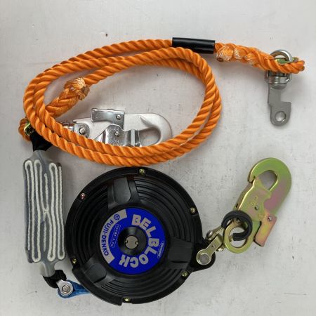 ЗЗ 藤井電工 (2) ベルト長さ5.7m K型ベルブロック 取説 外箱付 BBK-60N ブラック