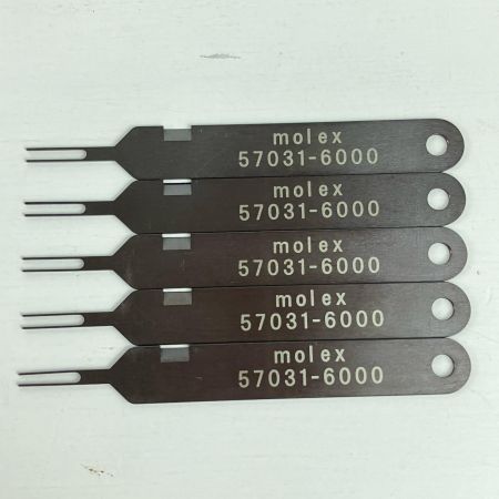 ЗЗ molex 引き抜き工具 ピン抜き 本体のみ 5個セット 57031-6000 ブラック