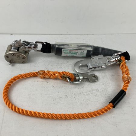 ЗЗ 藤井電工 (2) 100kg K型FMスカイロック安全器 取説 ケース付 NFMK-4.5S オレンジ