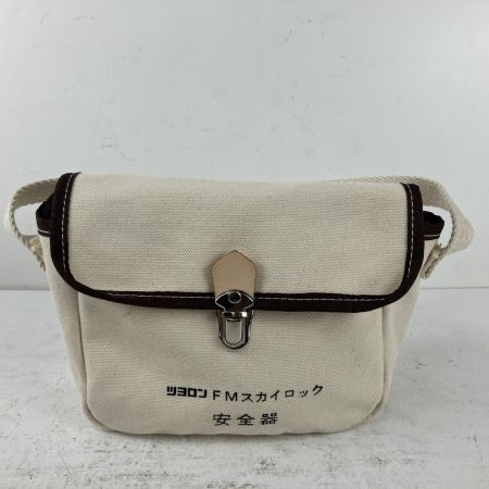 ЗЗ 藤井電工 (2) 100kg K型FMスカイロック安全器 取説 ケース付 NFMK-4.5S オレンジ