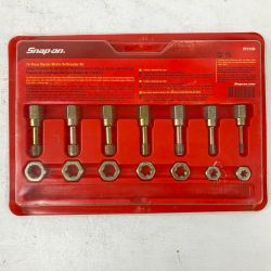 ЗЗ Snap-on スナップオン ネジ山修正ダイス・タップセット トレー付 ※ネジ山修正ヤスリ欠品 RTD15M レッド Cランク