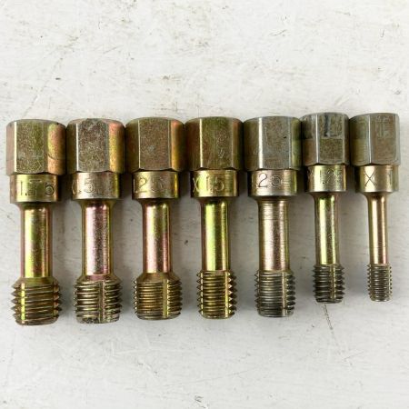 ЗЗ Snap-on スナップオン ネジ山修正ダイス・タップセット トレー付 ※ネジ山修正ヤスリ欠品 RTD15M レッド