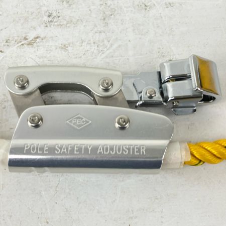 ЗЗ 藤井電工 柱上安全帯用ロープ ワークポジショニング用 ロープ径Φ14ｍｍ 箱 取説付 製造2024年7月 (1) イエロー