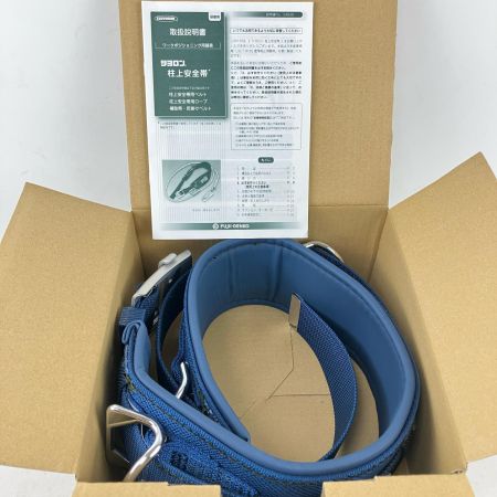 ЗЗ 藤井電工 柱上安全帯用ベルト ワークポジショニング用器具 墜落防止用器具 取説 箱付 ブルー