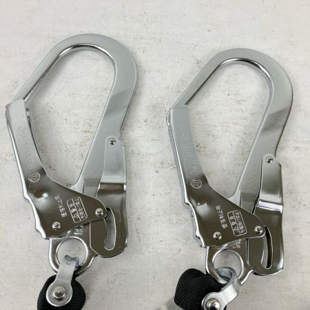 ЗЗ 藤井電工 タイプ2ランヤード フルハーネス型 第二種ショックアブソーバ 取説 外箱付 ブラック