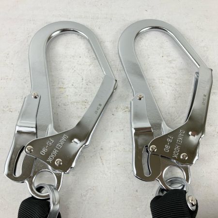 ЗЗ 藤井電工 タイプ2ランヤード フルハーネス型 第二種ショックアブソーバ 取説 外箱付 ブラック