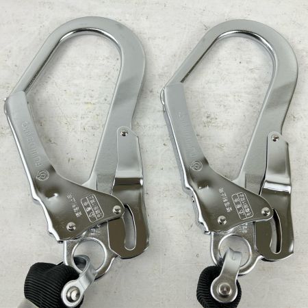 ЗЗ 藤井電工 タイプ2ランヤード フルハーネス型 第二種ショックアブソーバ 取説 外箱付 ブラック