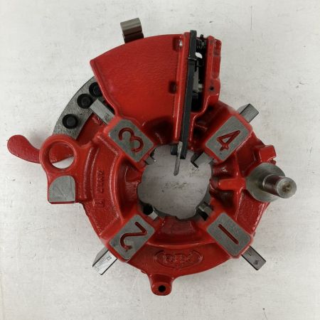 ЗЗ REX レッキス 自動切上ダイヘッド 1-2inc AD25A-50A レッド