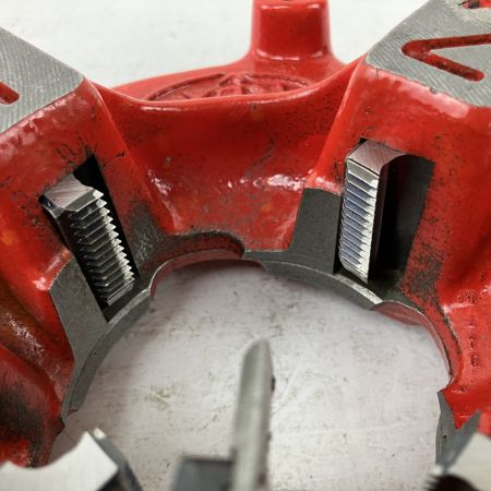 ЗЗ REX レッキス 自動切上ダイヘッド 1-2inc AD25A-50A レッド