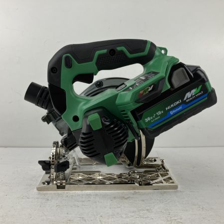 ЗЗ HiKOKI ハイコーキ 36v 125mm 集じん丸のこ バッテリーx1 充電器 ケース付 C3605DYC グリーン