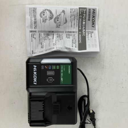 ЗЗ HiKOKI ハイコーキ 36v 125mm 集じん丸のこ バッテリーx1 充電器 ケース付 C3605DYC グリーン