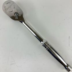 ЗЗ Snap-on スナップオン 1/2 スタンダードラチェット 本体のみ S80 シルバー Cランク