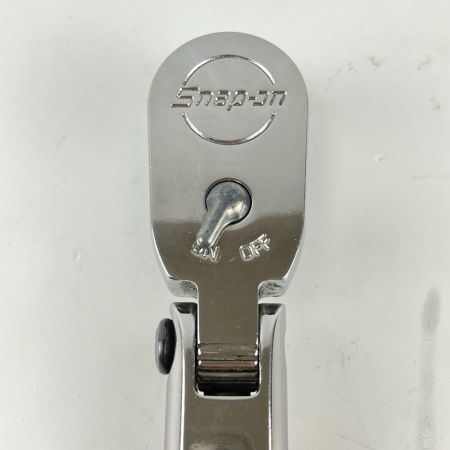 ЗЗ Snap-on スナップオン 3/8 ロッキングフレックスヘッドラチェット 本体のみ FHX80 シルバーｘブラック