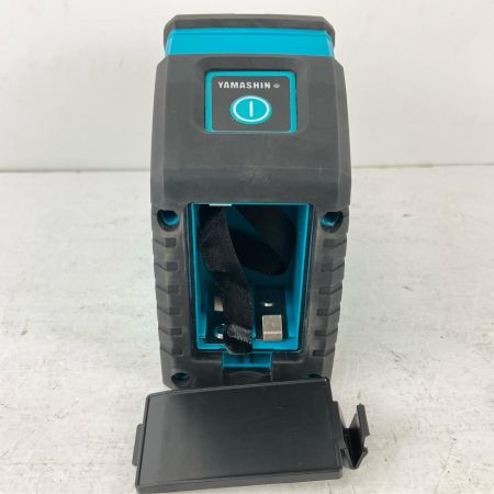 ЗЗ 山真 単三電池×4 レーザー下げ振りグリーン 下げ振りアダプター・ケース付 ※校正歴不明 (1) SG-GP2 ブルー