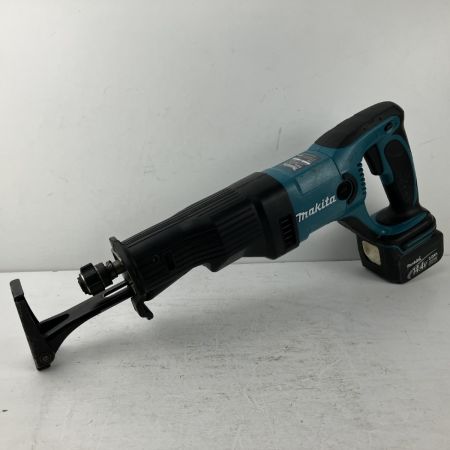 ЗЗ MAKITA マキタ 14.4v 充電式レシプロソー バッテリーx1 ケース付 ※充電器無し JR141D ブルー
